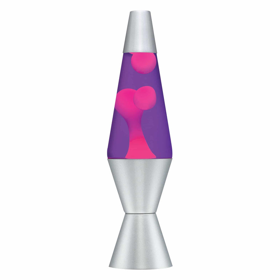 14.5” LAVA LAMP – PINK/PURPLE/SILVER T1
