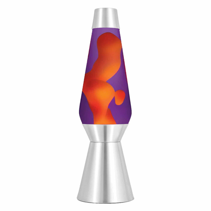 27″ LAVA LAMP GRANDE – YELLOW/PURPLE/SILVER O3